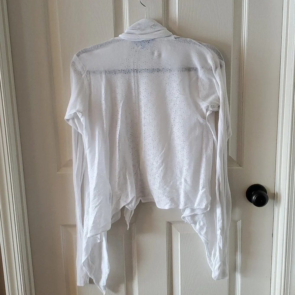 Simply Vera Vera Wang women's open front cardigan. Size medium. - Picture 2 of 9